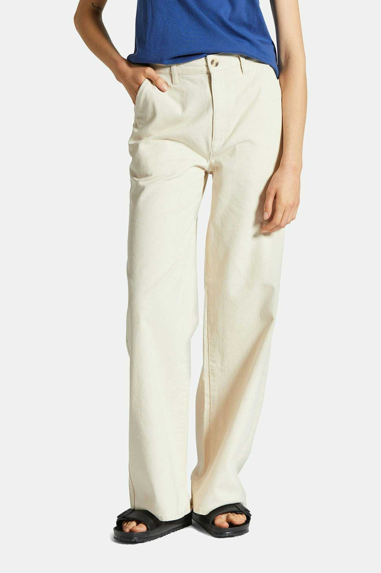 Victory Full Length Wide Leg Pant - Natural - Image 6